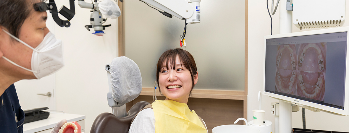 人工歯の装着