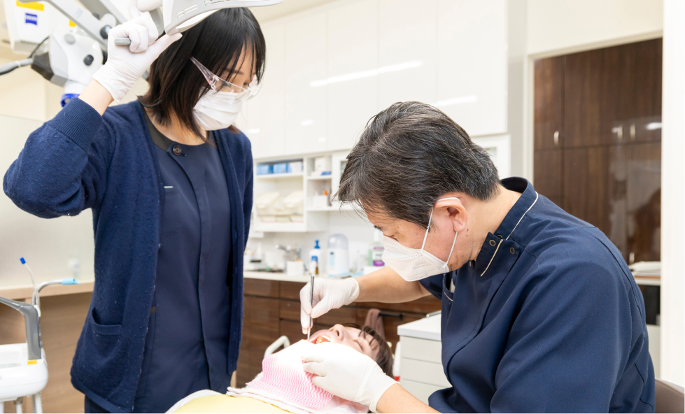 歯を残して健康なお口をサポート
